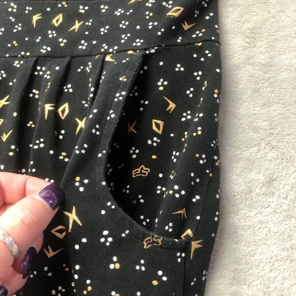 Fox Racing Black & Gold Strapless Mini Dress Size Small - Picture 8 of 12